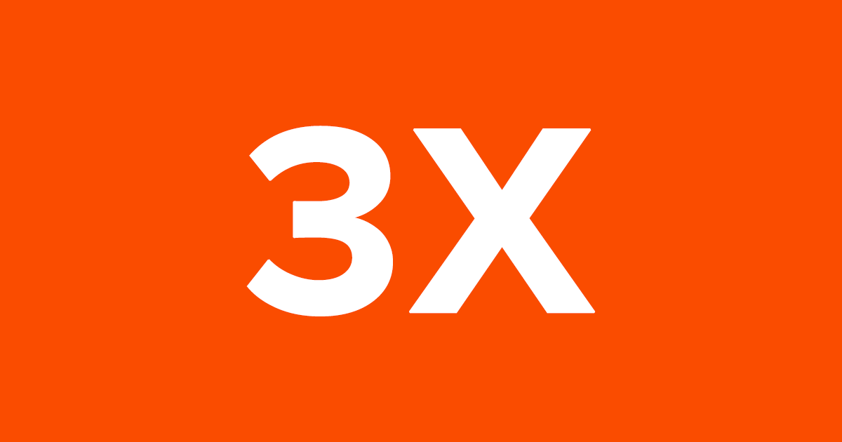 Image result for 3x