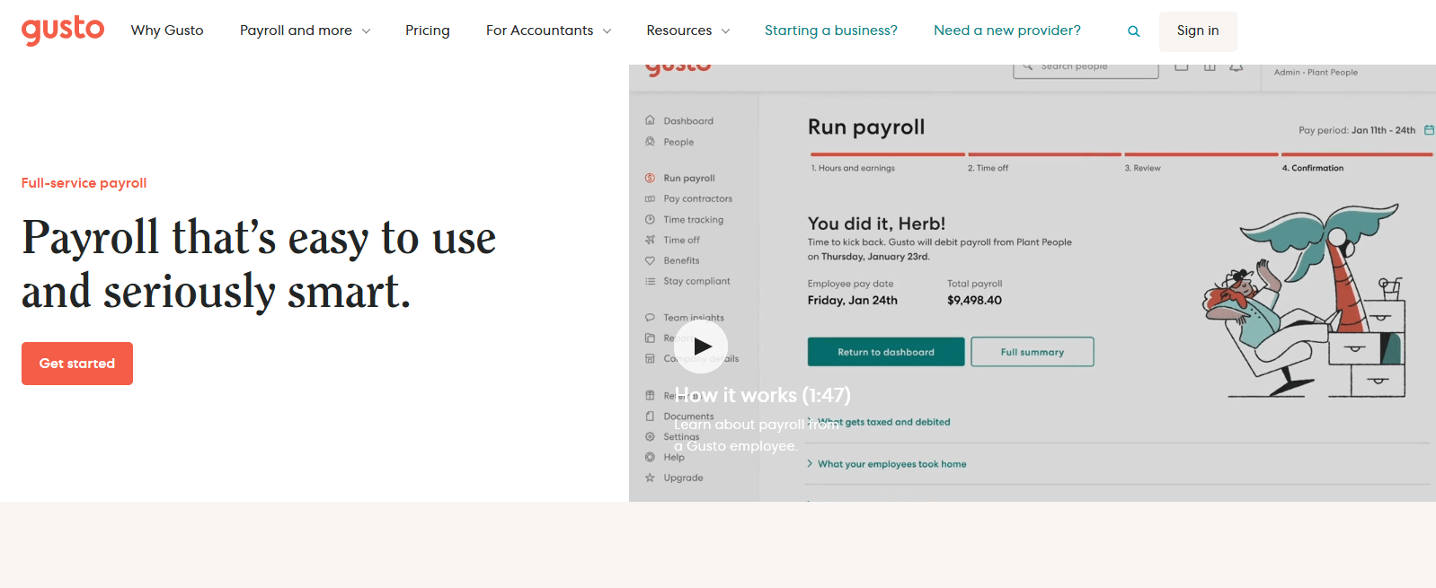 Gusto vs. QuickBooks Payroll