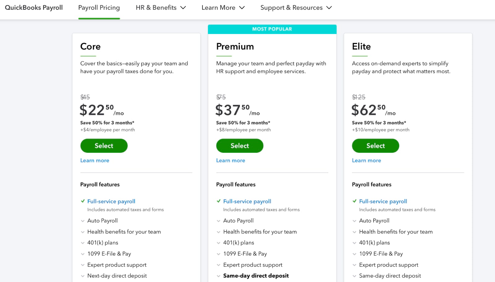 Gusto Vs. QuickBooks Payroll Comparison 2022