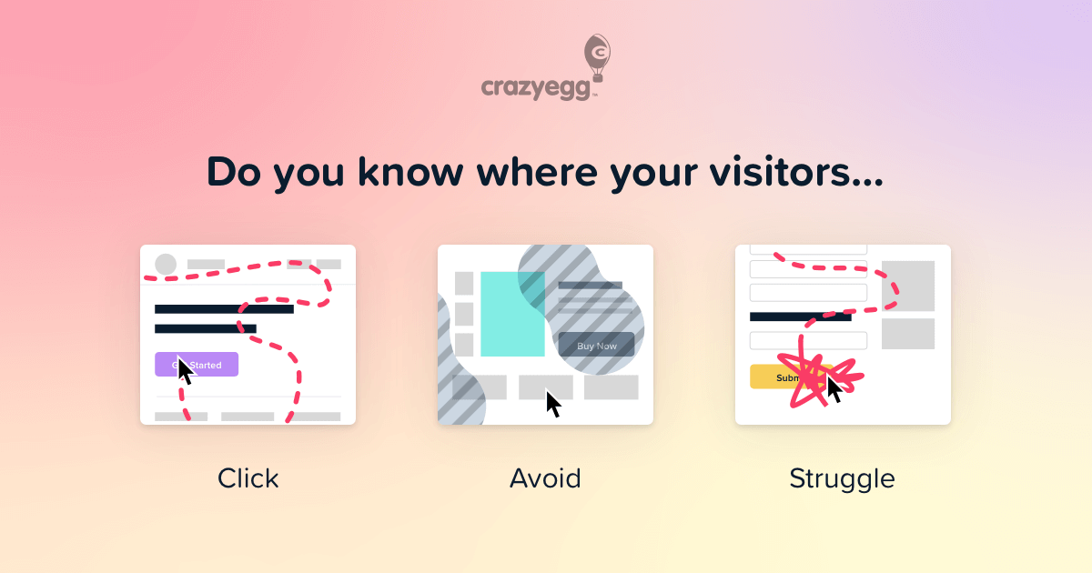 Crazy Egg Tools | Heatmaps, Snapshots & A/B Testing Overview